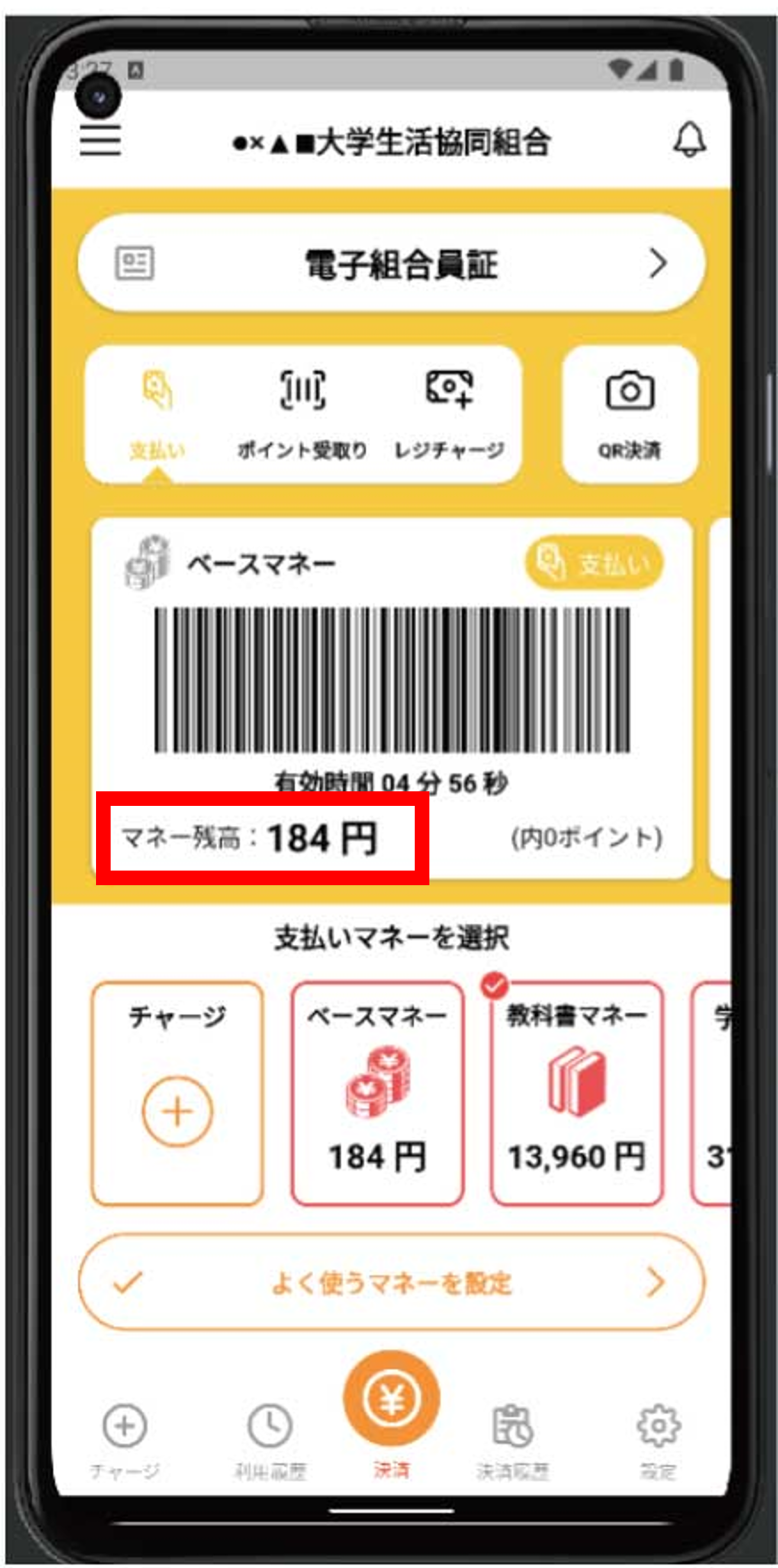 代替文字