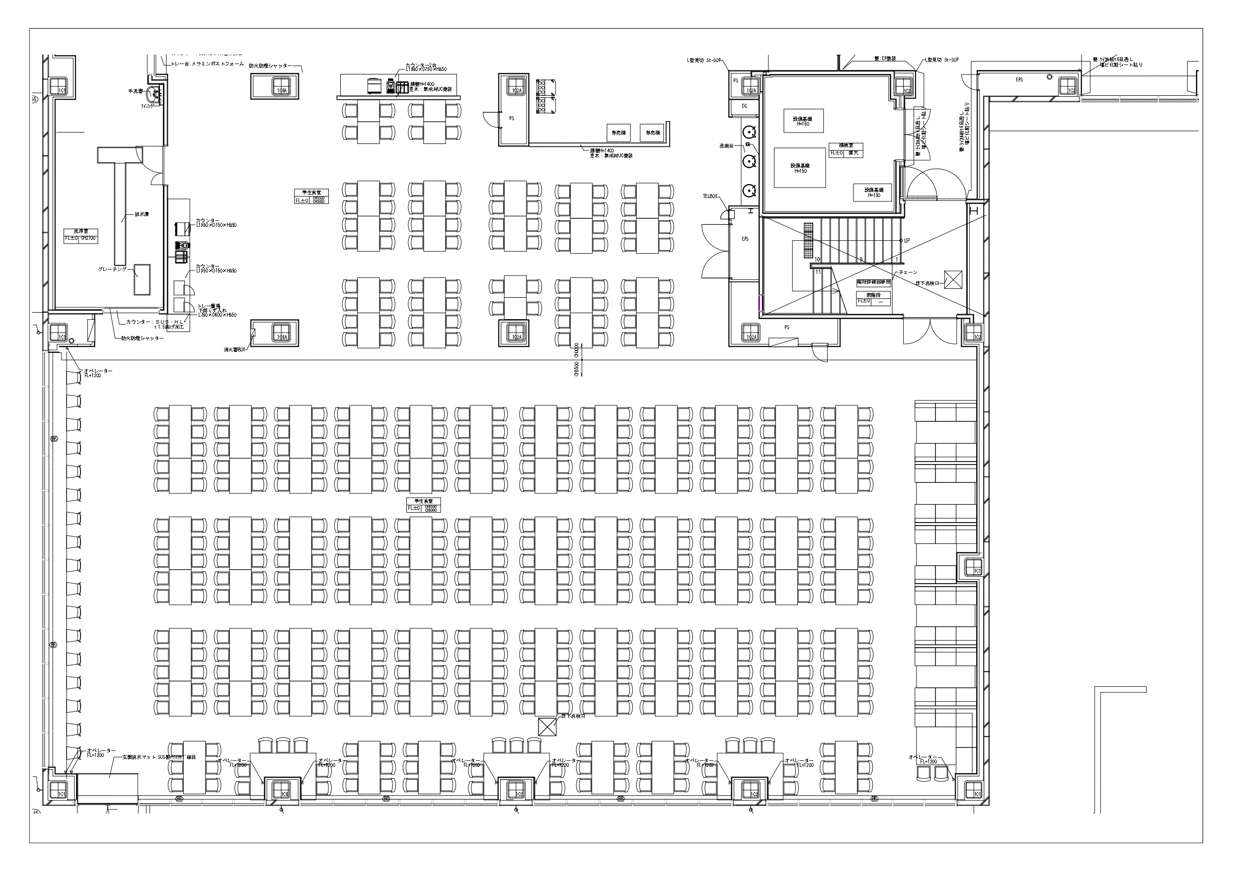 リリーウエストレイアウト図